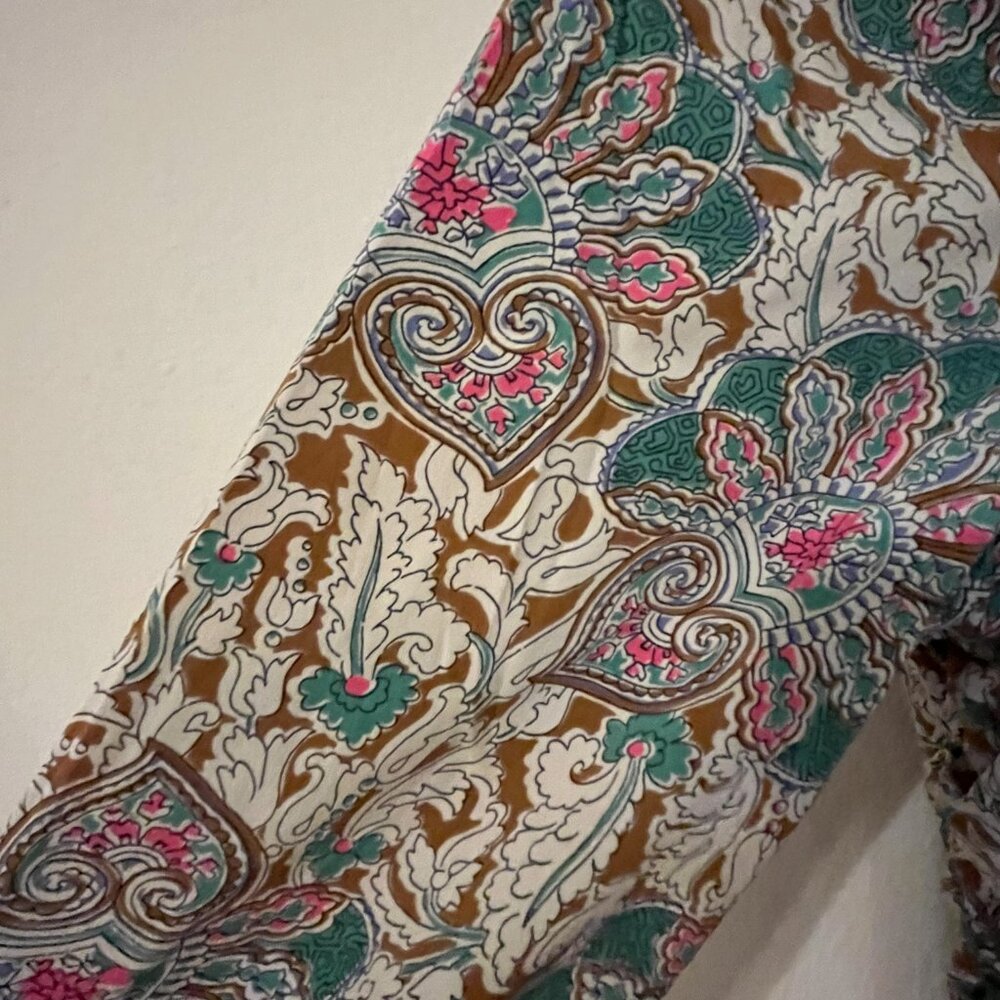 NWT Veronica Beard Lozano Floral Silk Ruched dress - Sz 8 - Picture 7 of 8